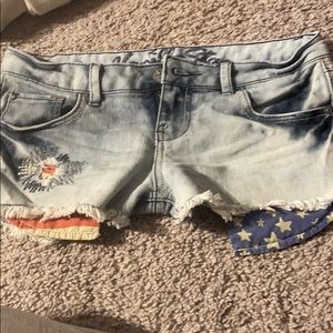 jean shorts